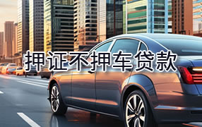 琼中押证不押车贷款